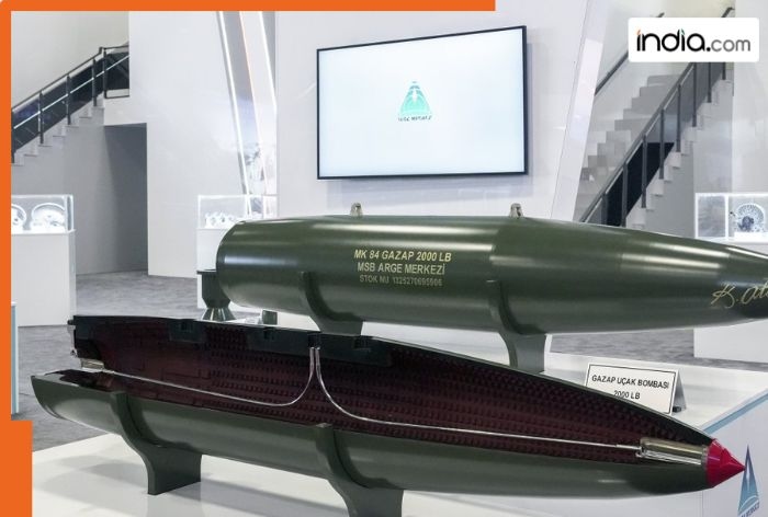 Pakistan's ally Turkey develops most deadliest 'wrath' bomb, three times more destructive than U.S. MK-84, the name is..., can be dropped from...