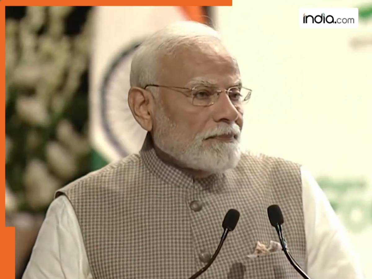 'Nehru partitioned the country twice': PM Modi slams Ex PM Nehru for Indus Water Treaty, says treaty was signed only for...