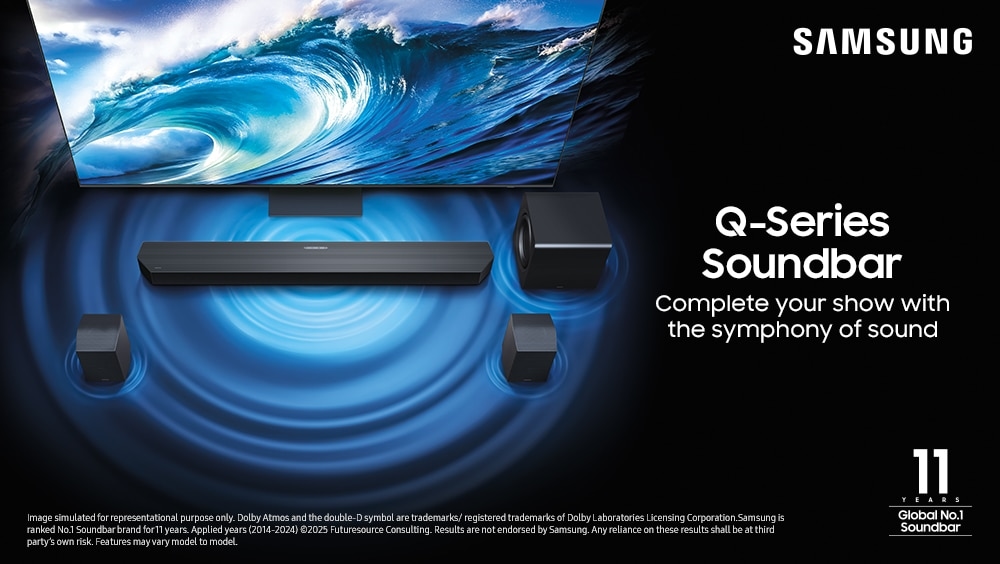 Samsung Launches 2025 AI-Powered Soundbar Lineup with Wireless Dolby Atmos & Smart Home Integration