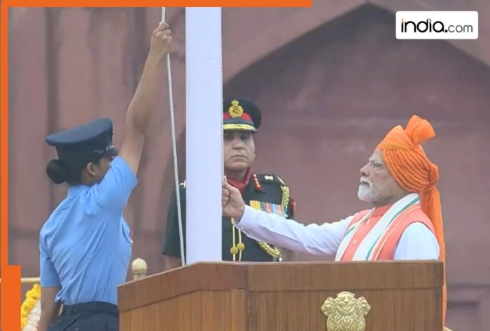 PM Modi opts for orange turban this Independence Day; Here's what it represents