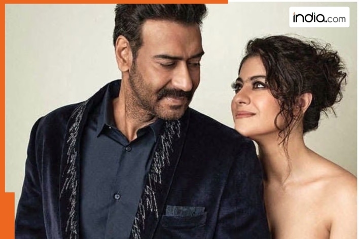 Ajay Devgn has this hilarious birthday wish for his 'favourite' Kajol: 'Would still roll...'