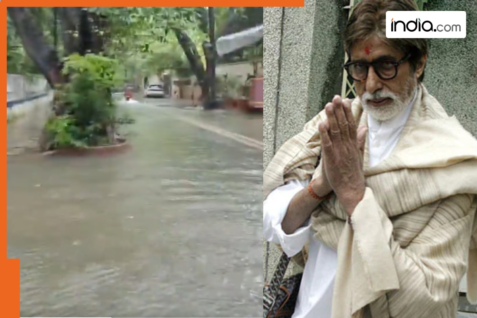 Mumbai rains: Amitabh Bachchan's bungalow 'Prateeksha' flooded