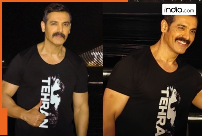 John Abraham's Tehran gets larger-than-life projection on Bandra Worli Sea Link ahead of Independence Day