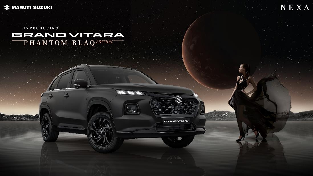 Maruti Suzuki Celebrates 10 Years of NEXA with Exclusive Grand Vitara PHANTOM BLAQ Edition Launch