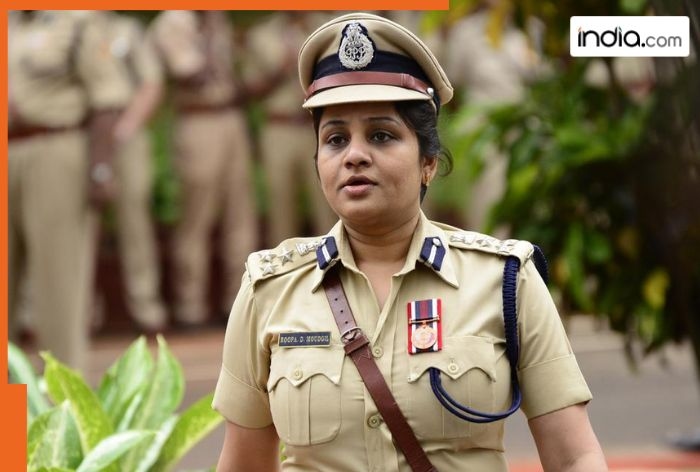 Who is D. Roopa Moudgil? Meet IPS officer, cracked UPSC with AIR 43, arrested former CM, got transferred 40 times in 20 years, is now posted at..