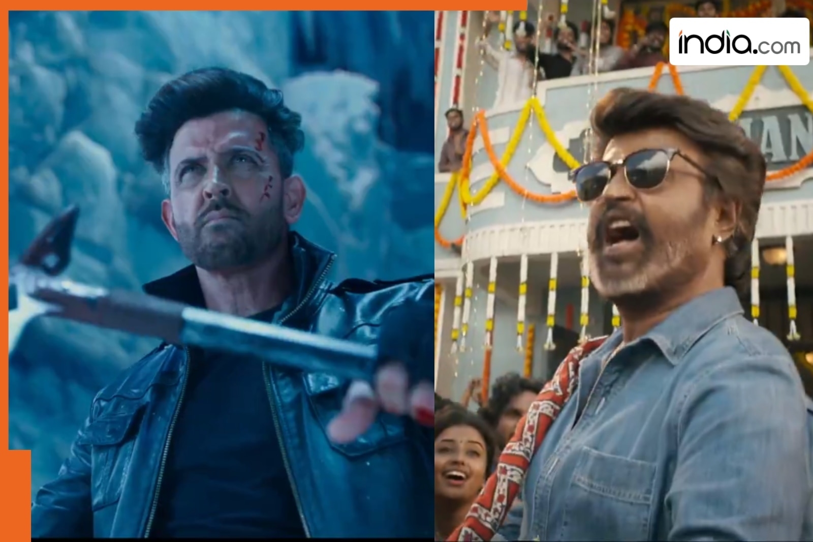 Coolie vs War 2: Will Rajinikanth beat Hrithik Roshan at box office on day 1? Read detailed analysis here