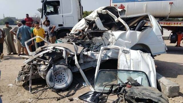 النيابة تأمر بحبس مالك سيارة حادث الطريق الإقليمي بالمنوفية