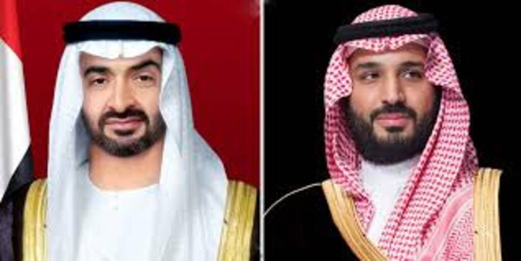 ولي العهد يتلقى اتصالًا هاتفيًا من رئيس دولة الإمارات هنأه فيه بعيد الأضحى