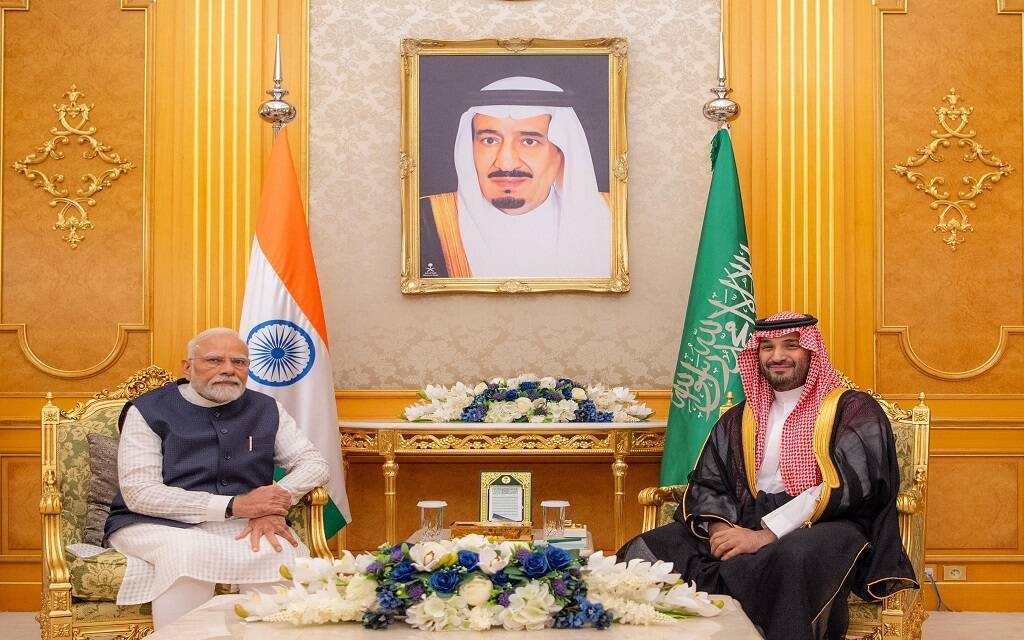 ولي العهد ورئيس وزراء الهند يعقدان جلسة مباحثات رسمية
