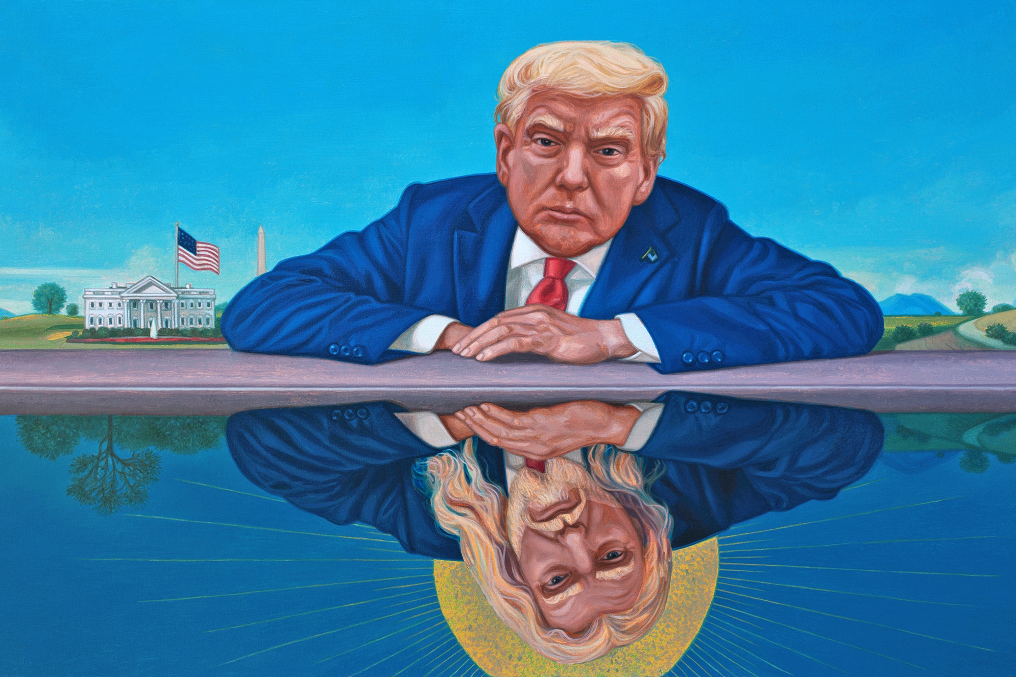 Trump Has Found God. It's Him.