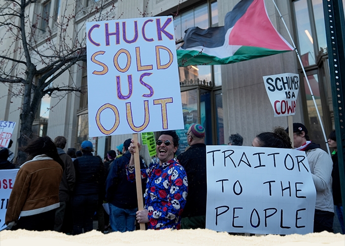Activists accuse Schumer of ducking constituents