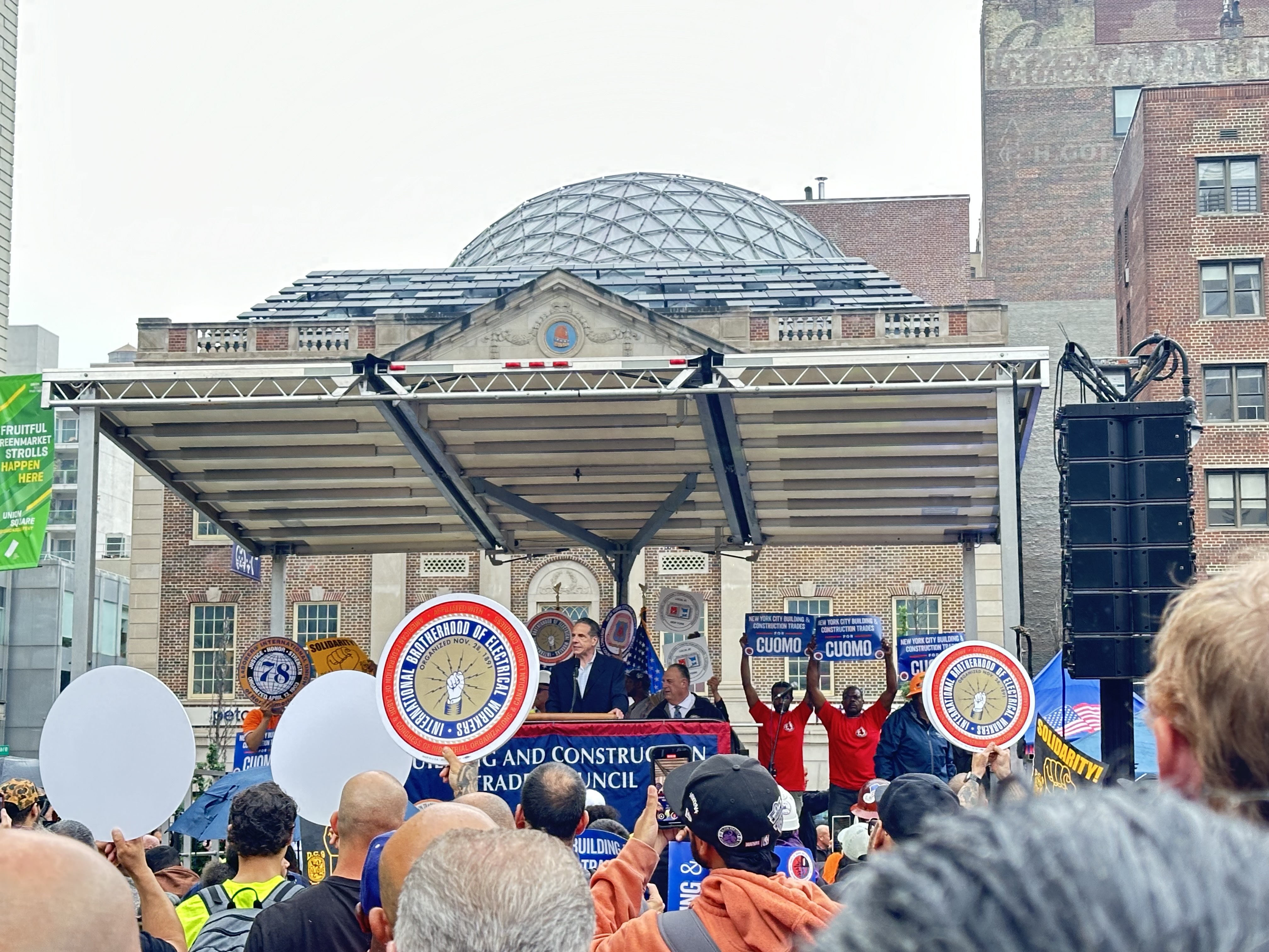 Cuomo, Mamdani host split-screen events, but Lander steals the spotlight