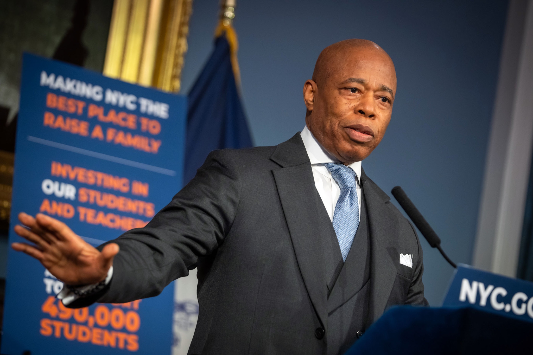 Eric Adams vows to sue election board over independent run