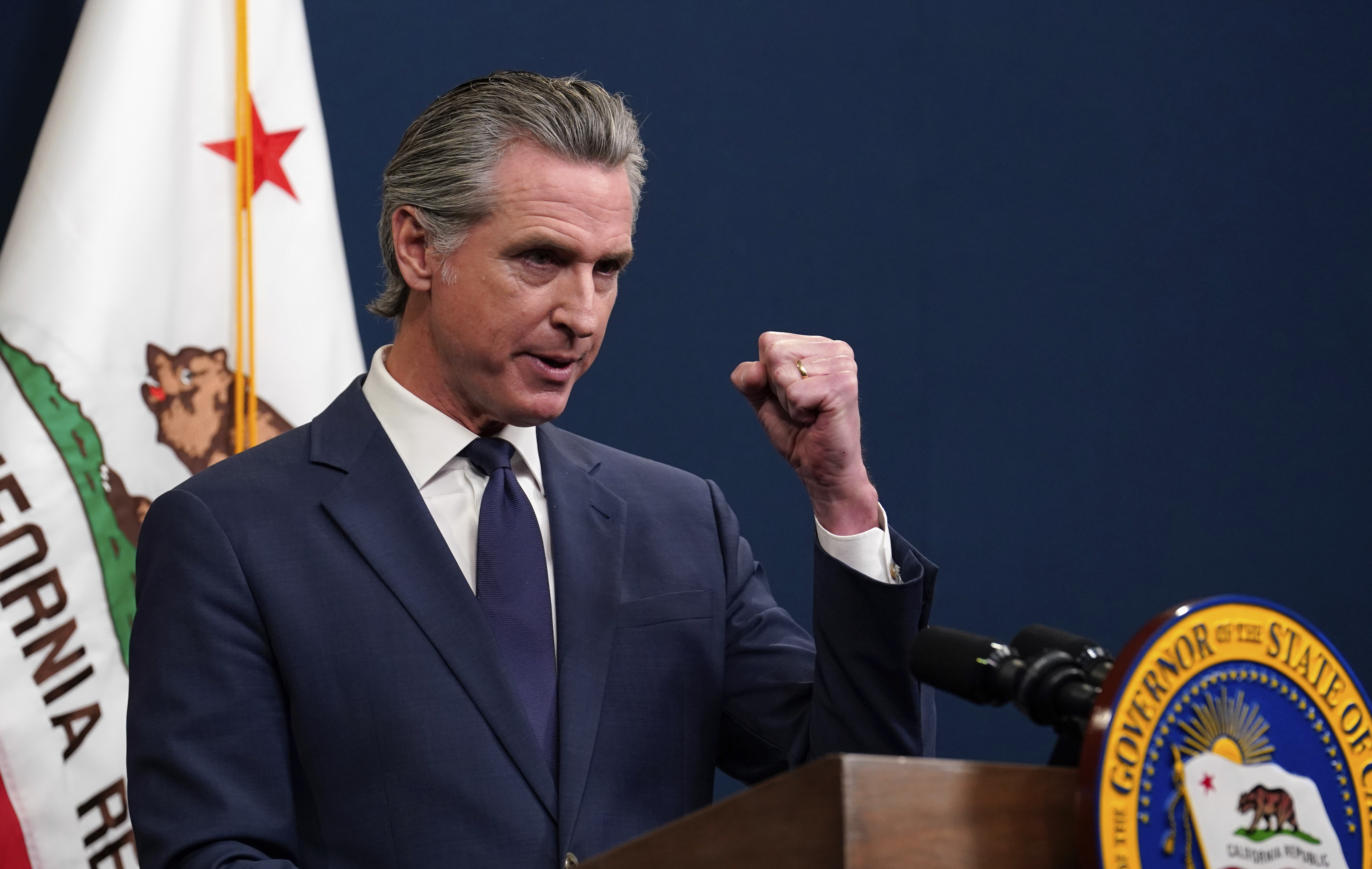 Newsom floats withholding federal taxes as Trump threatens California