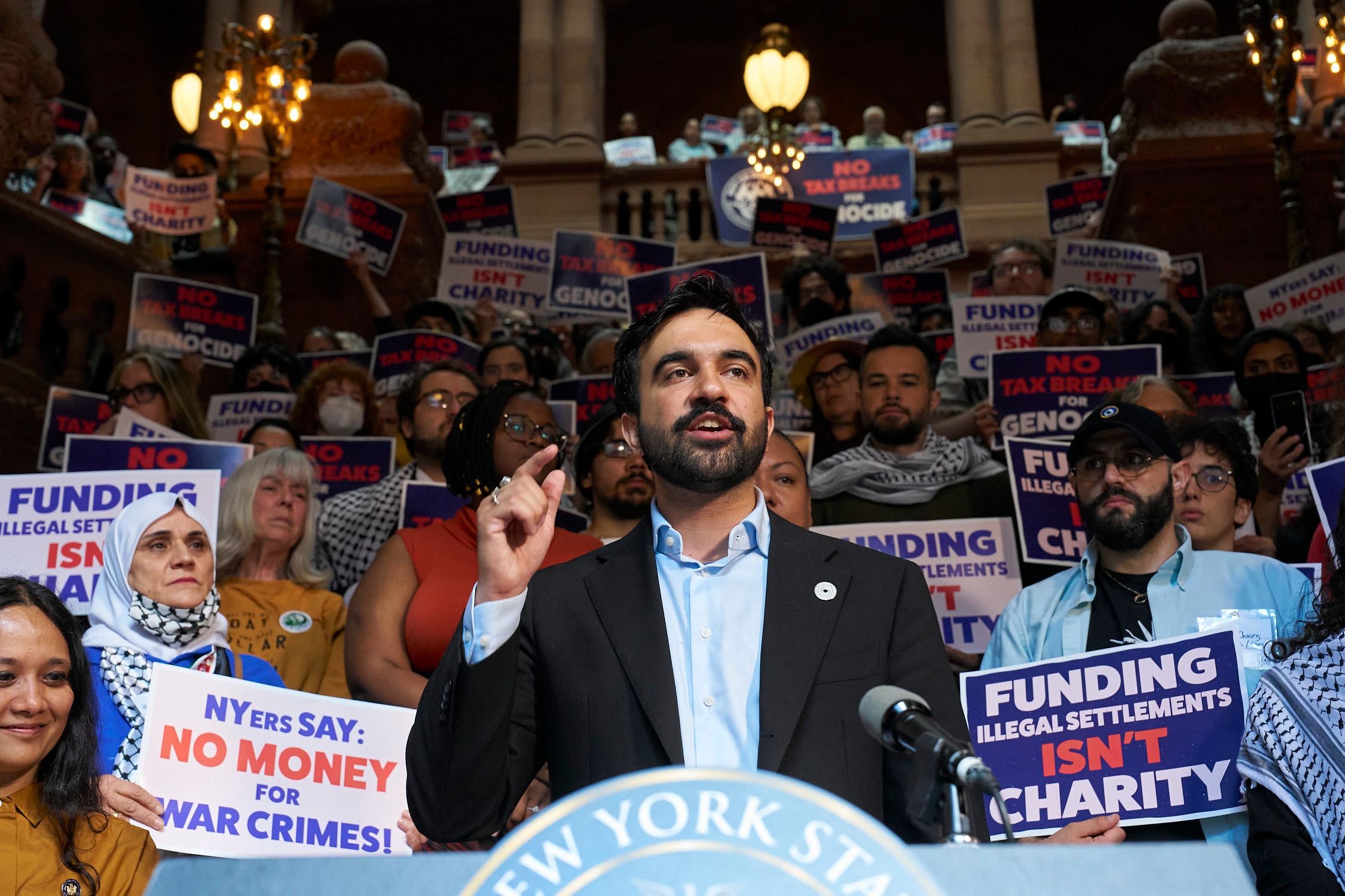 Critics say Zohran Mamdani is antisemitic. He says he's holding Israel accountable.