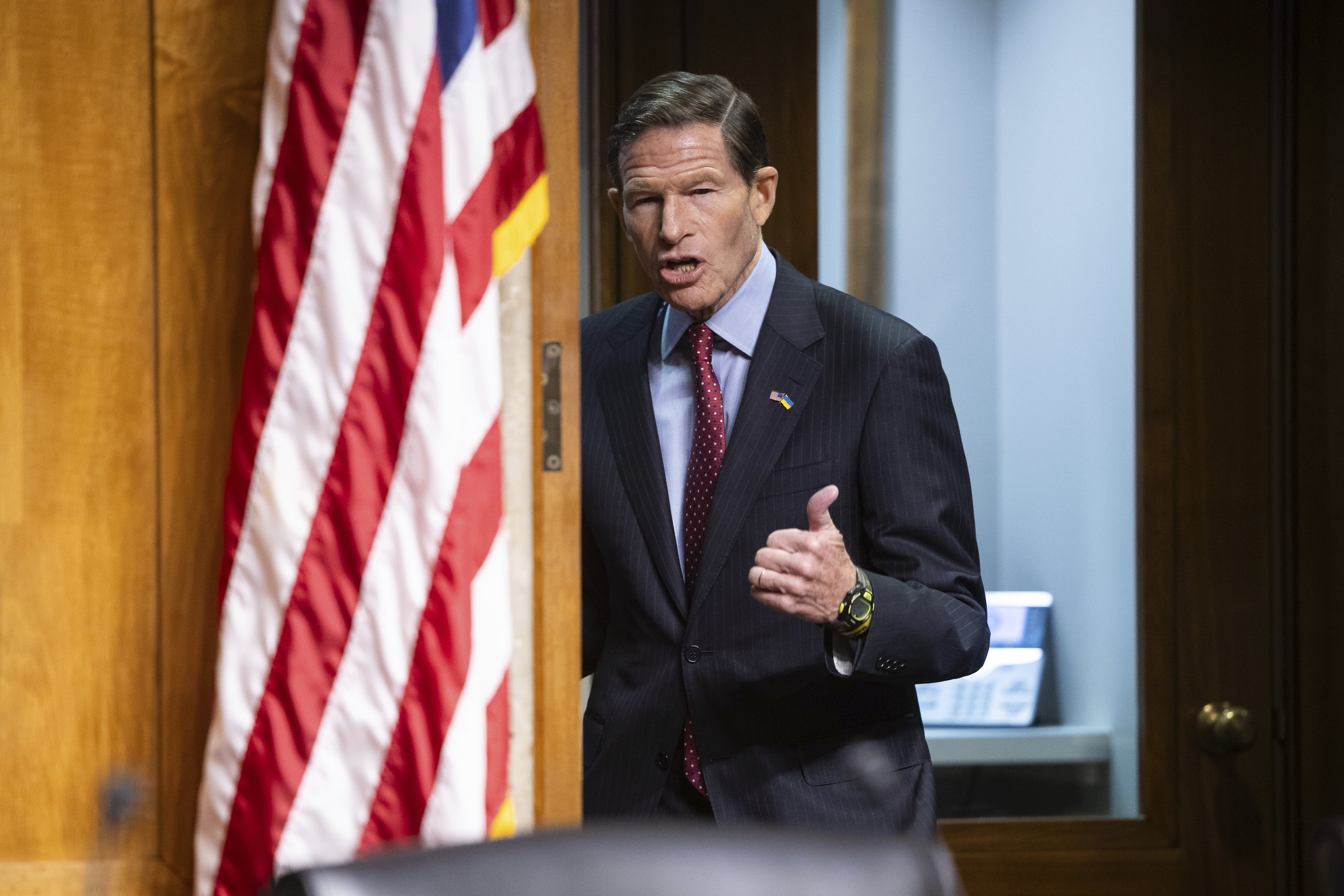 Trump should immediately push Russia sanctions, Sen. Blumenthal says