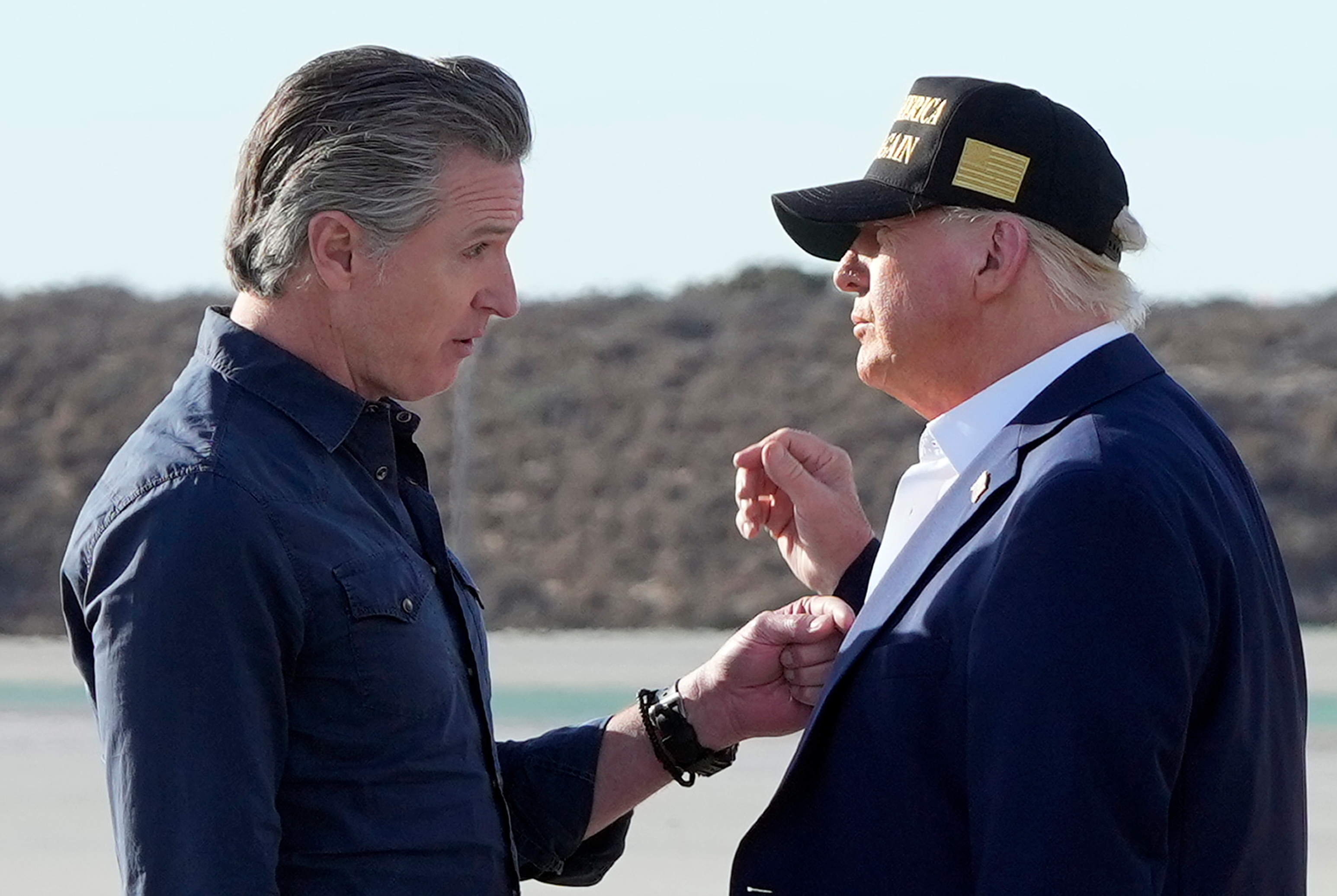 Newsom gains a step in brawl with Trump: ‘It'll help Gavin — especially if he gets arrested'