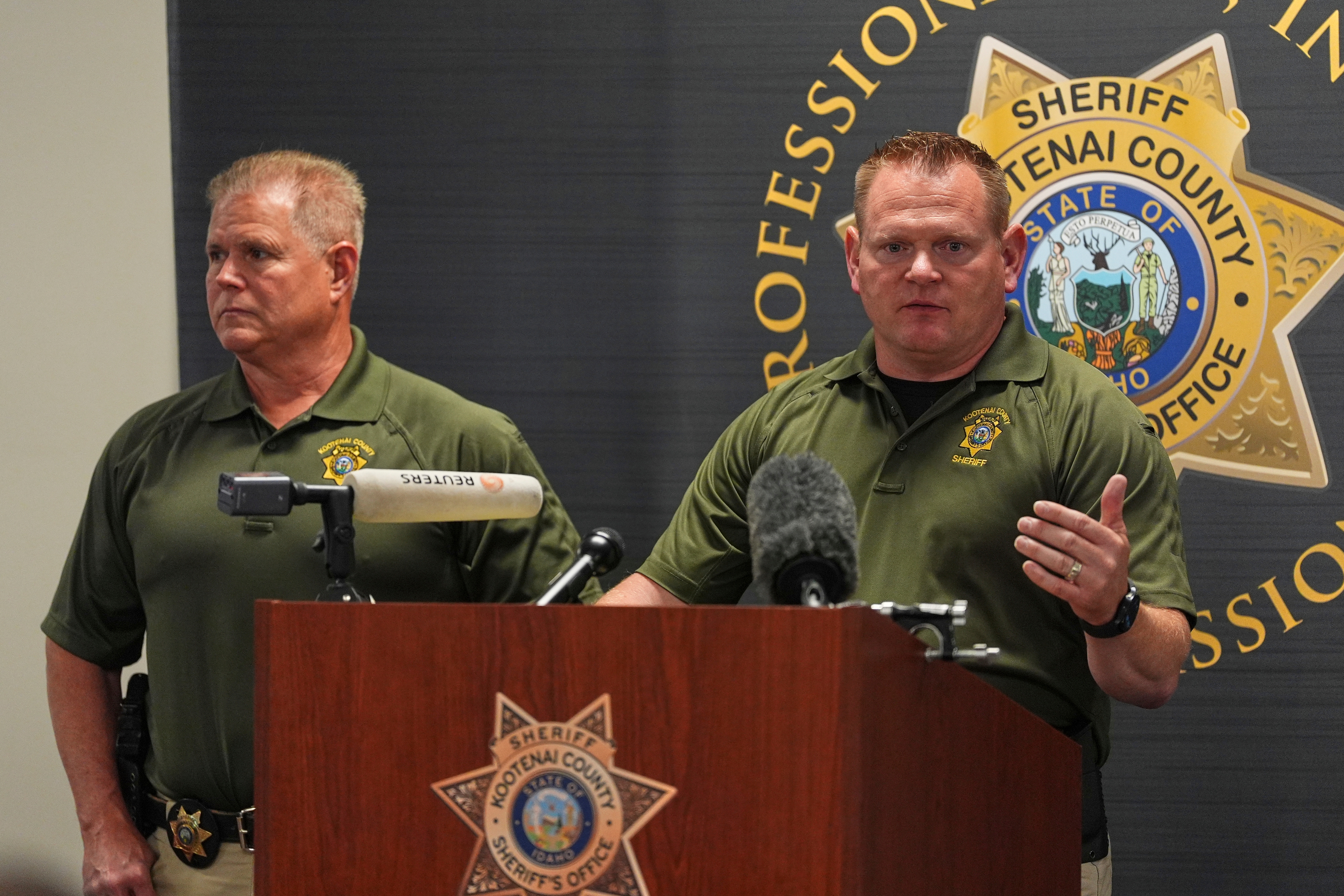 Man shot Idaho firefighters who had asked him to move his vehicle, sheriff says