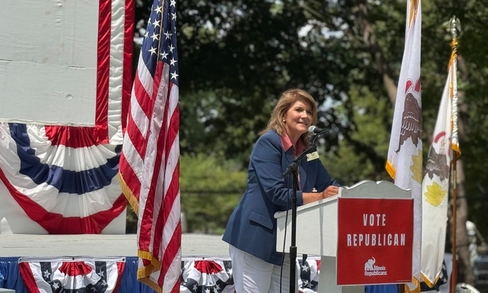 Illinois GOP makes Pritzker the foil