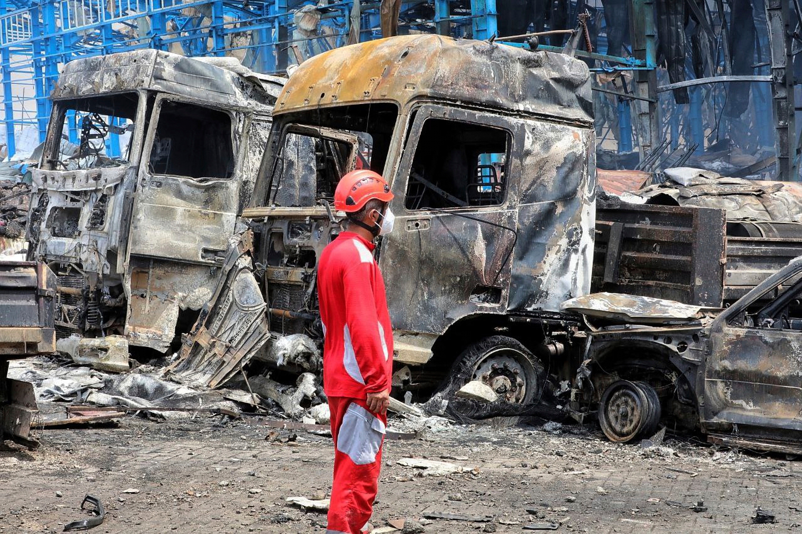 Epicenter of explosion at Iranian port tied to charity overseen by its supreme leader