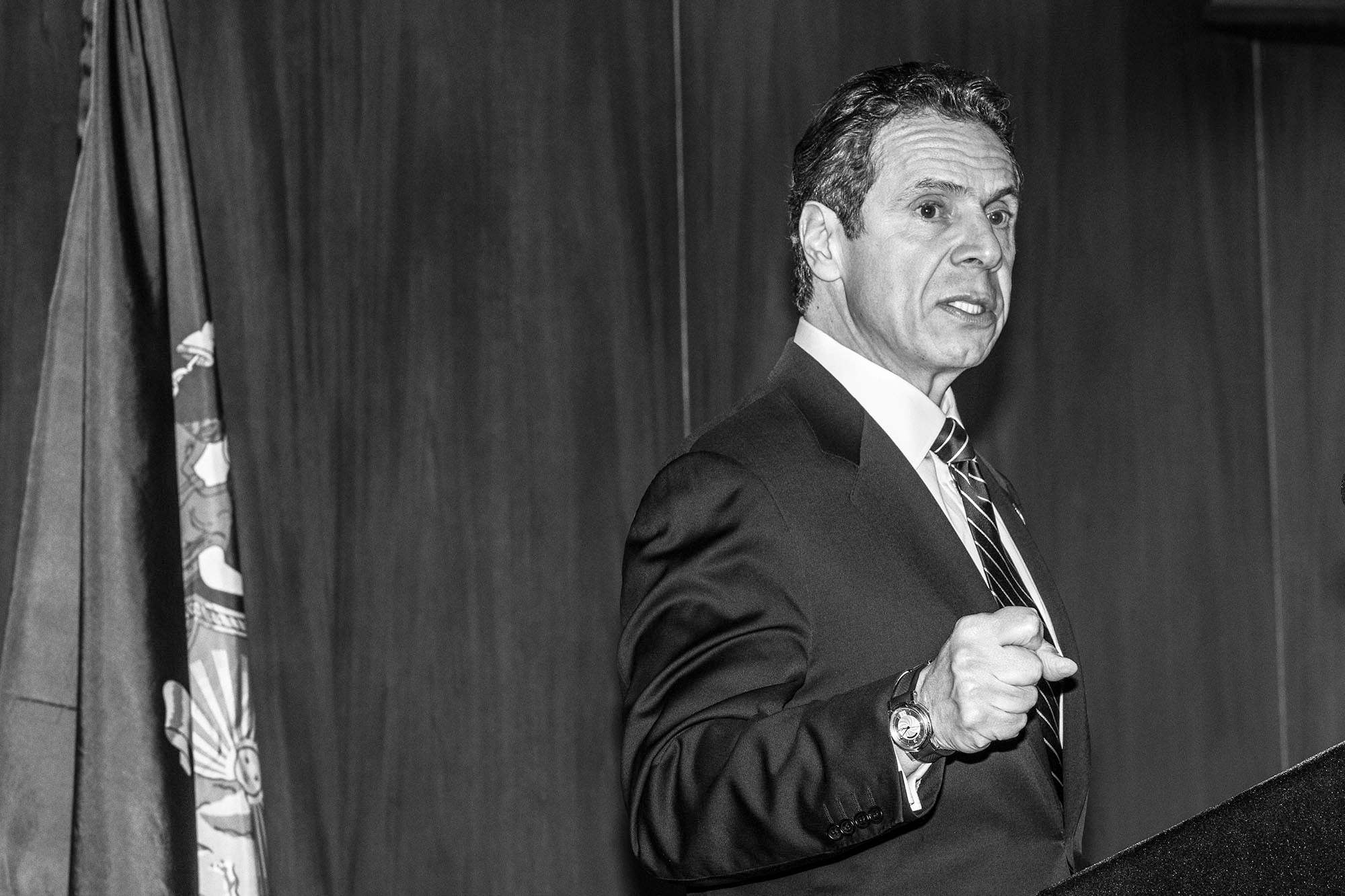 In Trump's tough-guy era, New York mayoral candidates peddle their mettle