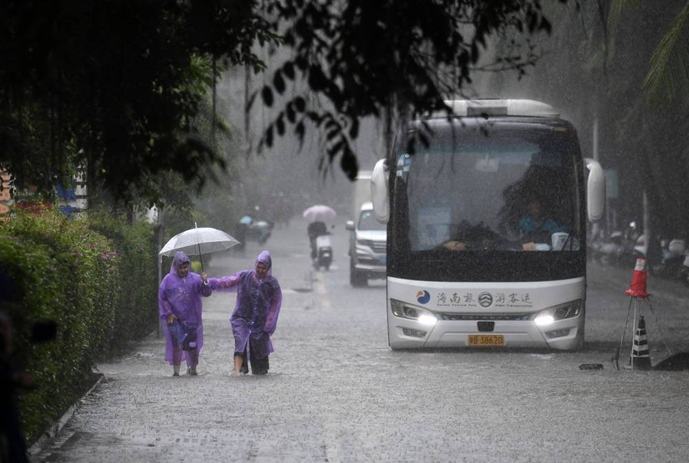 China's ‘Hawaii' under Water as Tropical Storm Dumps Record Rainfall