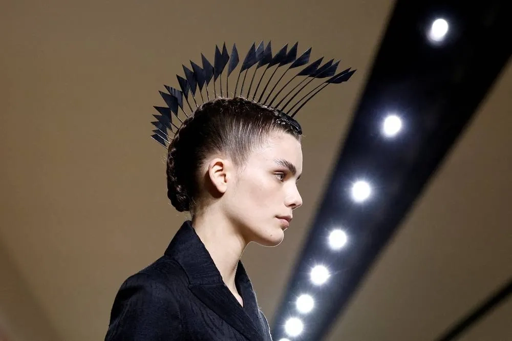 Maria Grazia Chiuri Redesigns Hooped Petticoats for Dior Haute Couture Show