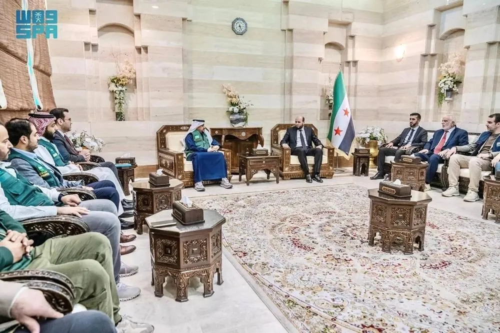 Syrian Prime Minister Meets with KSrelief Volunteer Team in Damascus