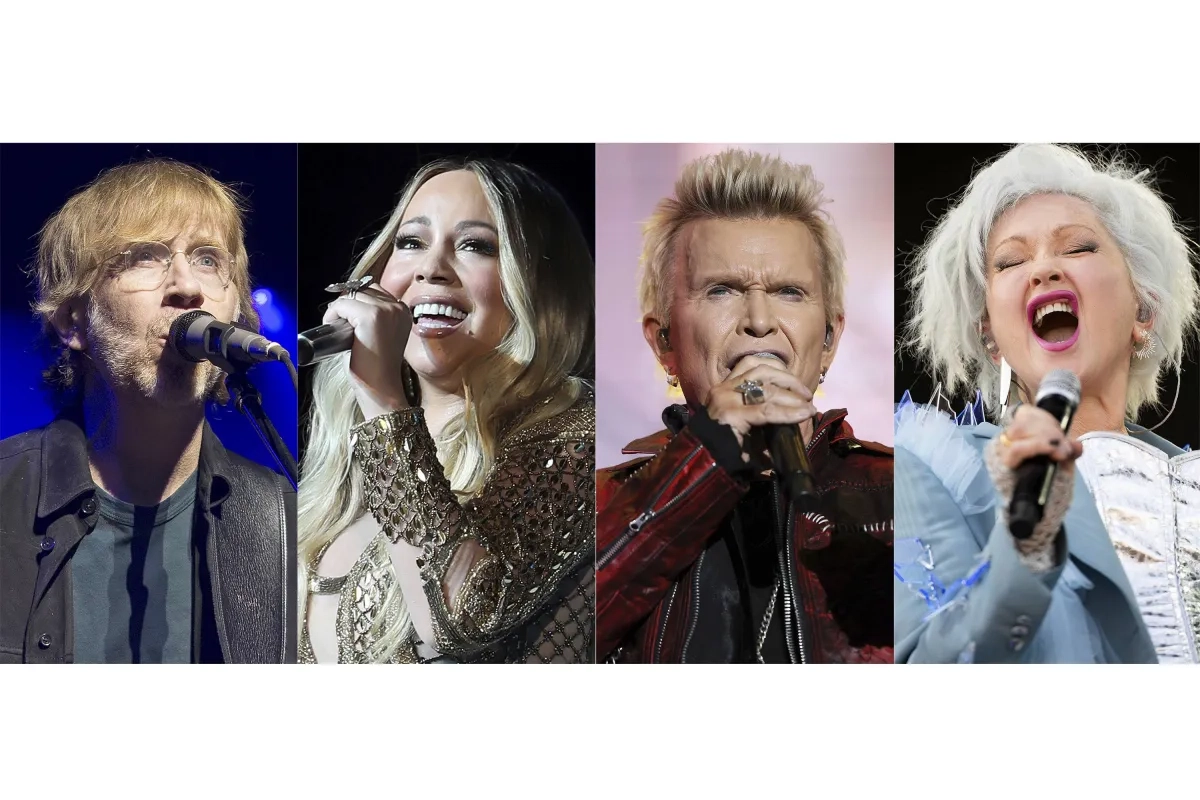 Mariah Carey, Chubby Checker, Cyndi Lauper, OutKast and Phish Get Rock Hall Nominations