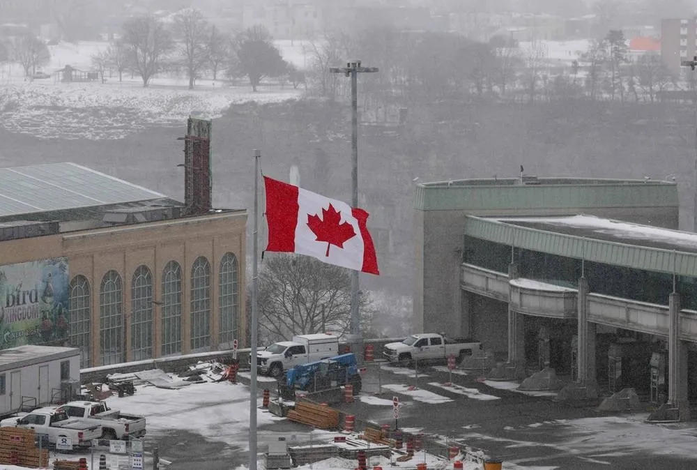 Canadian Flag Sales Surge after Trump Threats