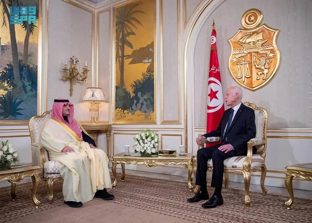 Tunisian President, Saudi Interior Minister Discuss Bilateral Relations, Security Cooperation