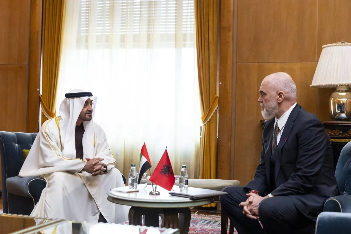 UAE, Albania Discuss Expanding Cooperation