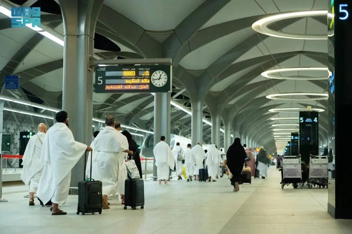 Haramain High-Speed Railway Sets Ramadan Record, Transporting 48,000 Passengers in a Single Day