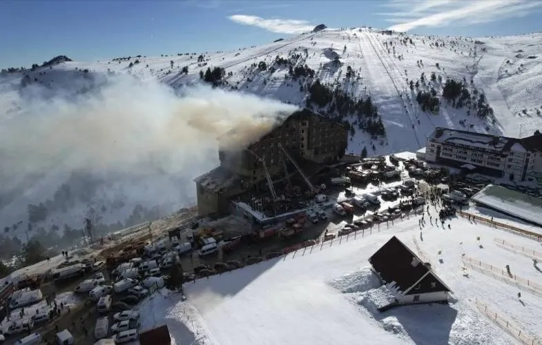 Fire at Winter Resort Hotel in Türkiye Kills Olympic Skier and his Father