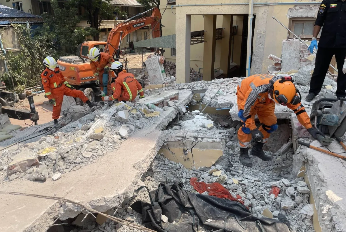 Deaths from Devastating Myanmar Quake Climb Past 1,700