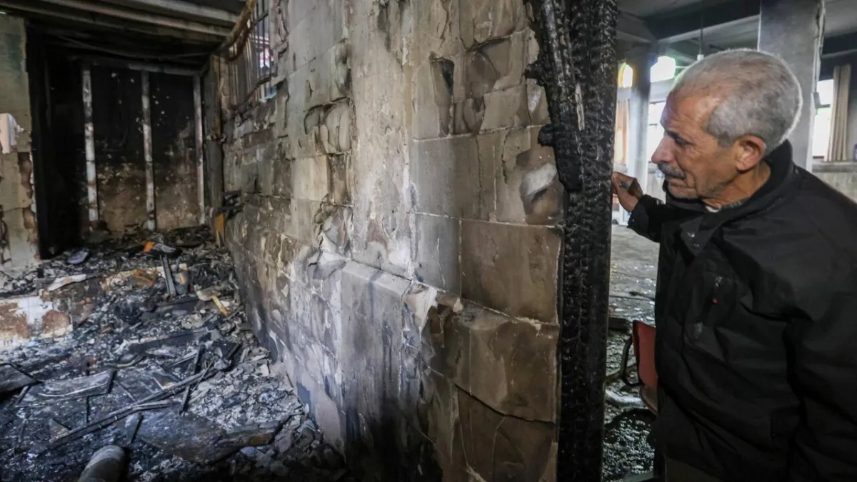 Palestinian Officials Accuse Israeli Forces of Damaging Historic West Bank Mosque