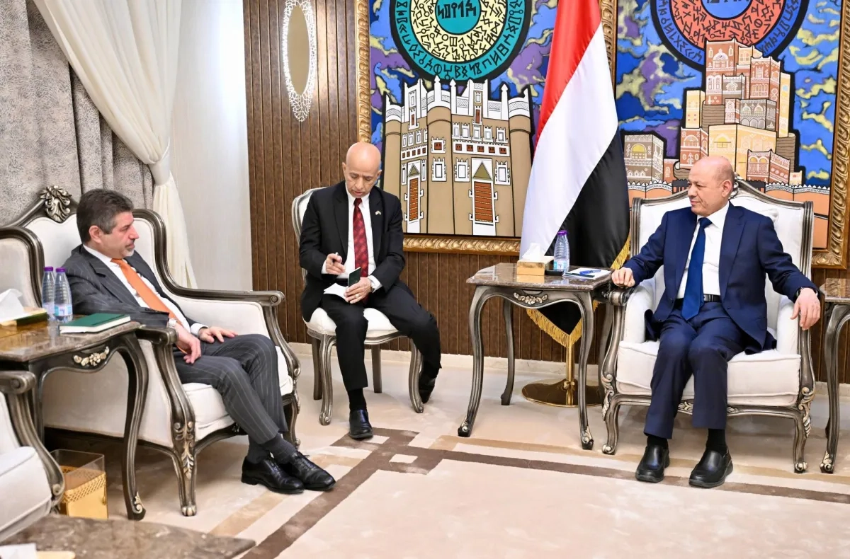 Al-Alimi Calls for Collective Global Approach to Support Yemen's Security, Economy