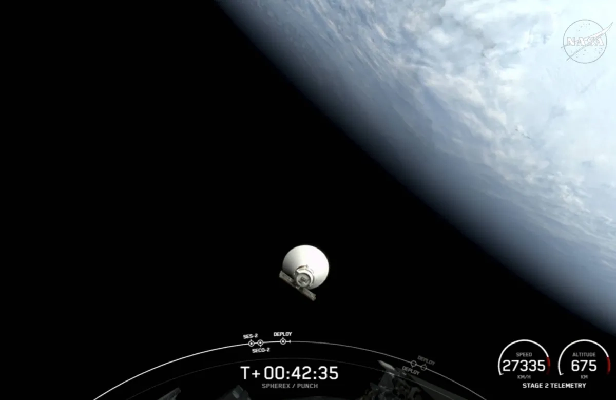 NASA's Newest Space Telescope Blasts Off to Map the Entire Sky, Millions of Galaxies