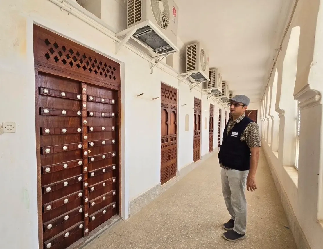 SDRPY Funds Sayun Palace Restoration to Safeguard Yemen's Heritage