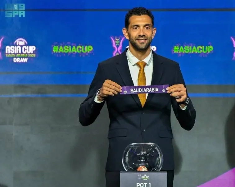 FIBA Asia Cup Draw Places Saudi Arabia in Group C with China, Jordan, and India