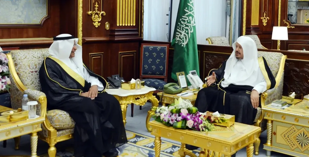 Shura Council Speaker Receives Newly Appointed Saudi Ambassadors to Several Countries
