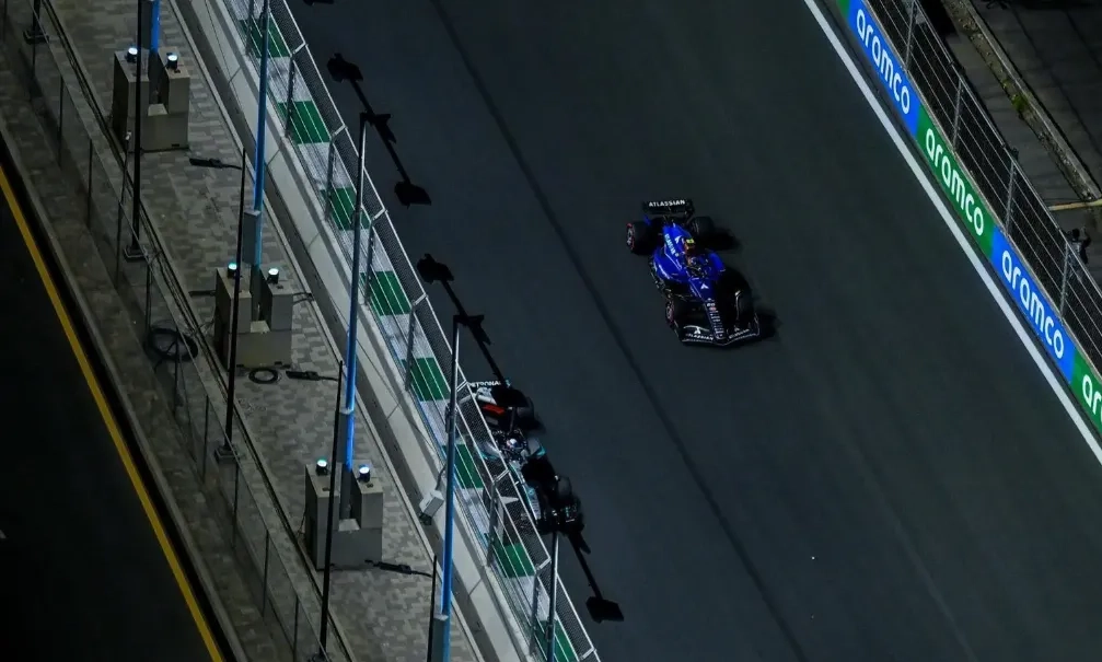 Formula 1 stc Saudi Arabian Grand Prix Starts in Jeddah