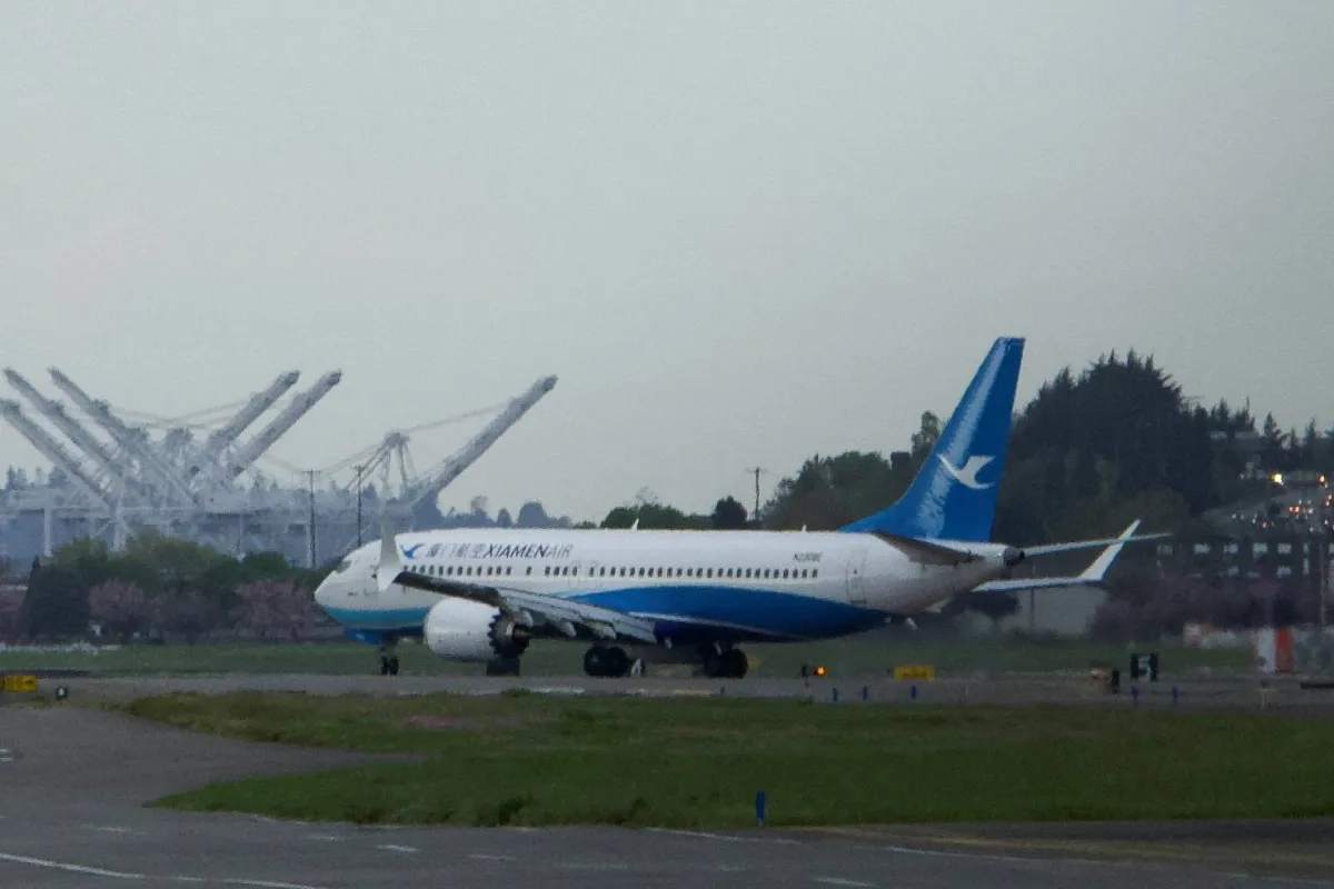 Second Boeing Jet Starts Return from China, Tracker Shows