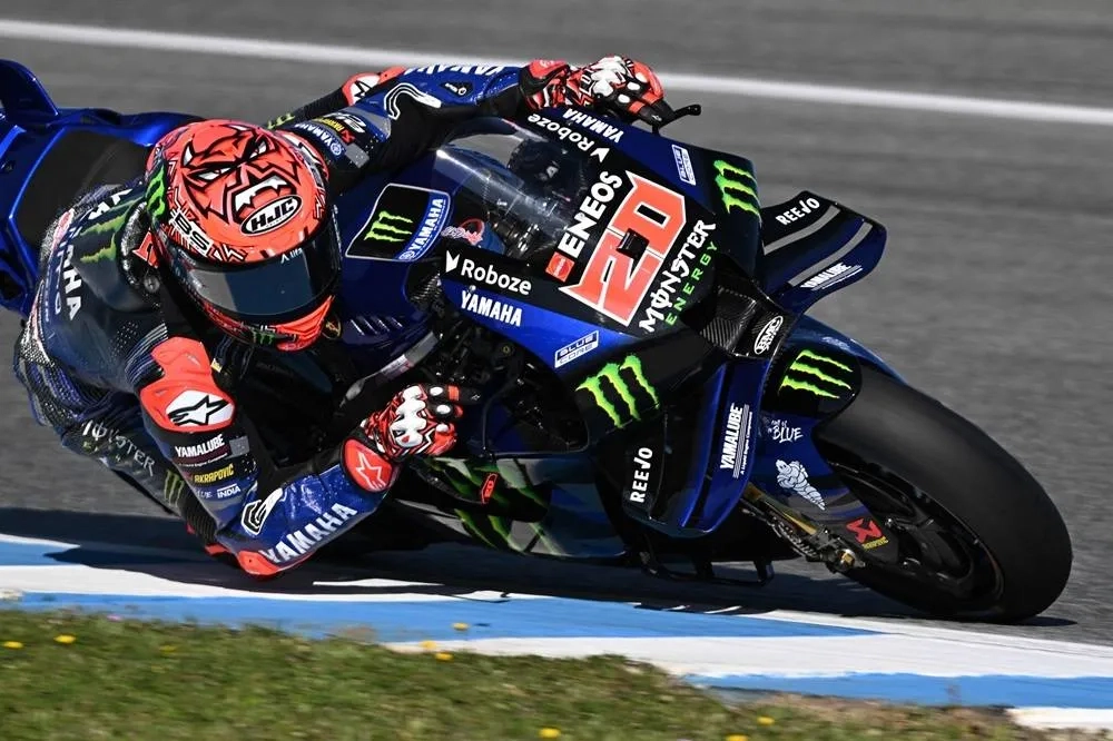 Yamaha's Quartararo Denies Marquez His Home Spanish MotoGP Pole