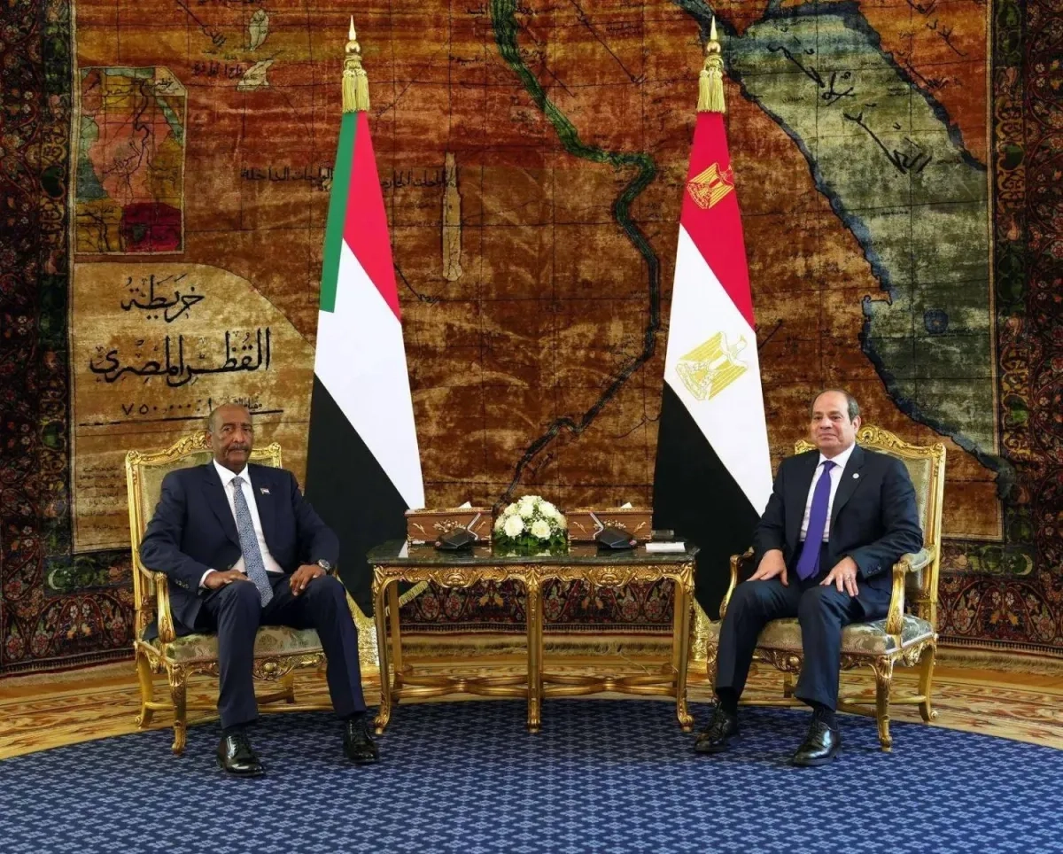 Sisi, Burhan Discuss Nile Water Security, Post-War Reconstruction in Sudan
