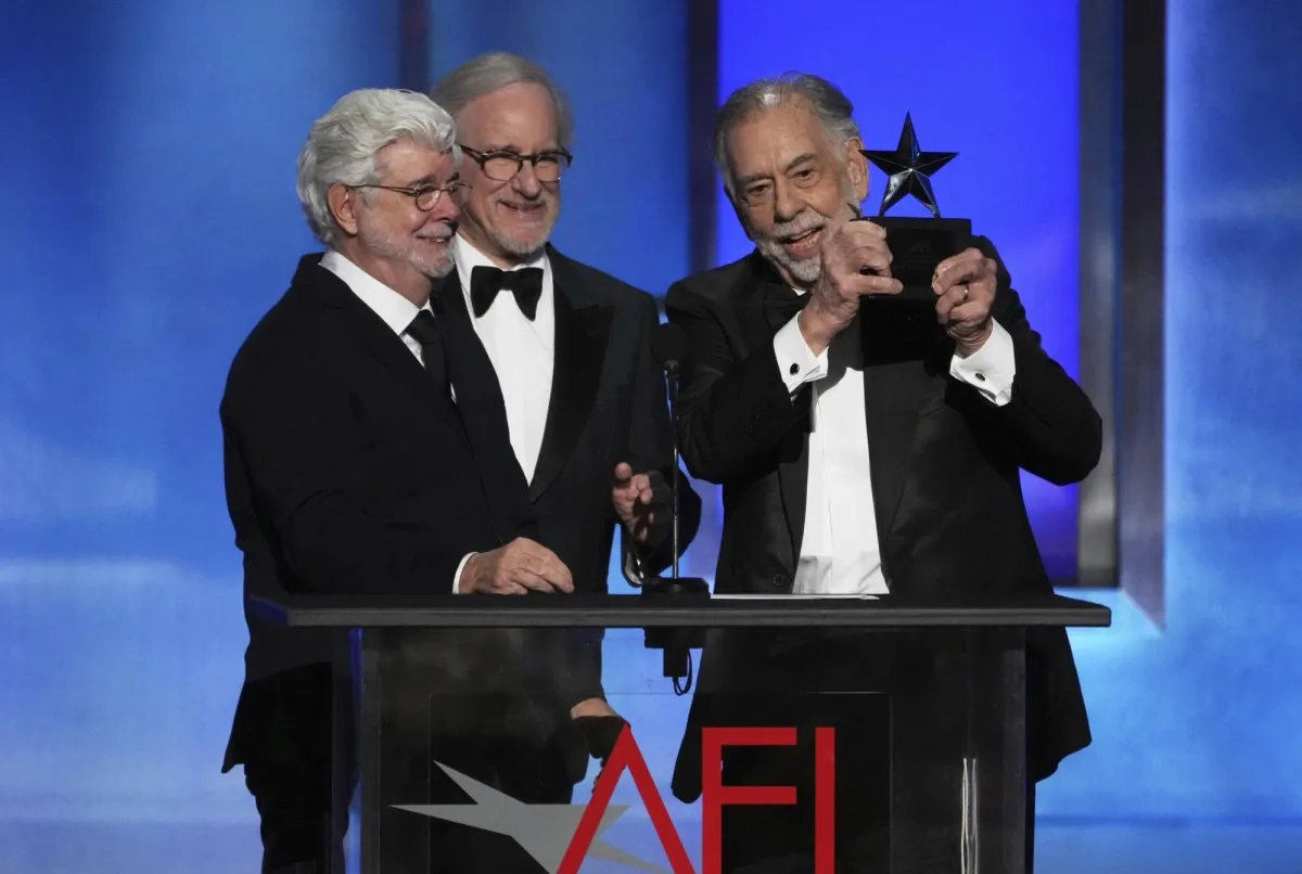 Spielberg, De Niro, Freeman Praise Francis Ford Coppola as He Accepts the AFI Life Achievement Award