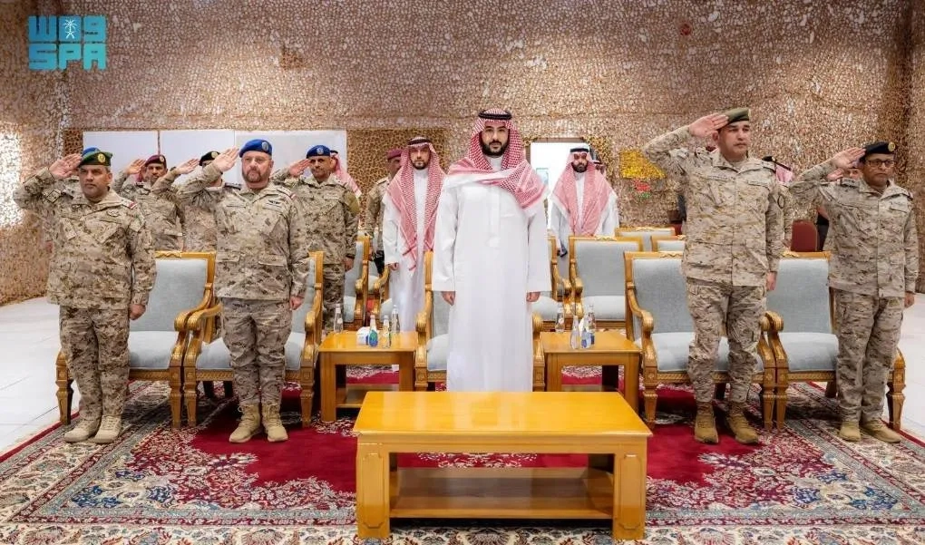 Saudi Defense Minister Attends Elite Special Forces Exercise in Northwestern Region