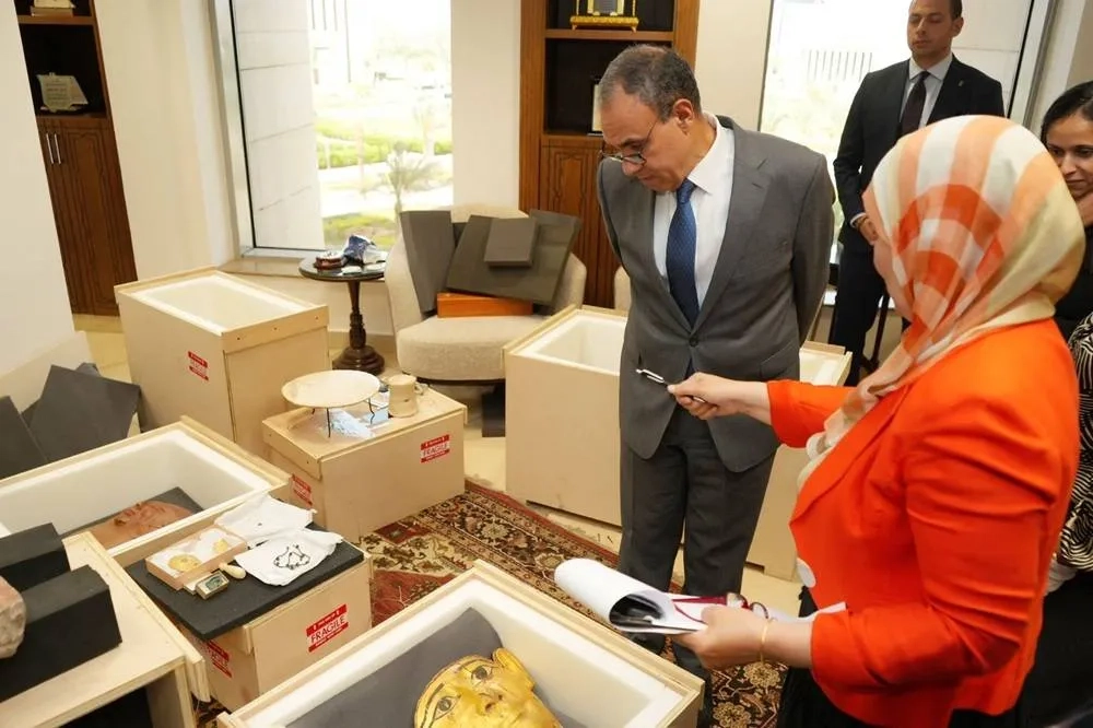 Egypt Says Retrieves 25 Smuggled Artifacts From US