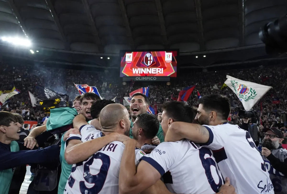 بولونيا بطلاً لكأس إيطاليا للمرة الثالثة
