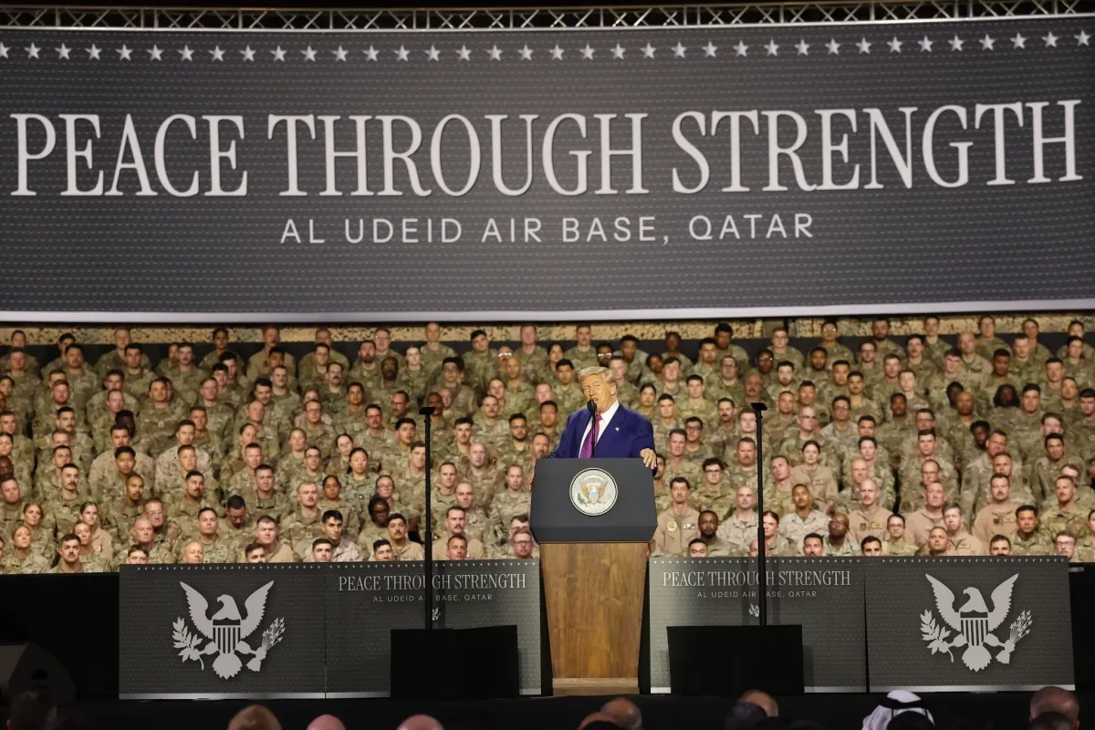 Trump Visits Al Udeid, Says Qatar Will Invest $10 Billion in Air Base